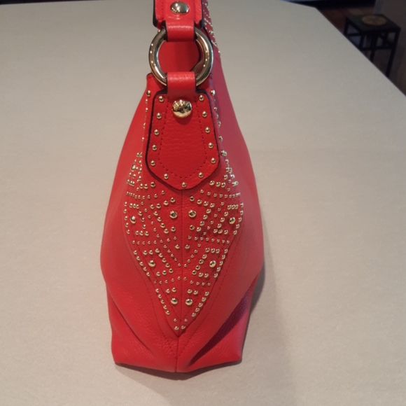 Michael Kors Bags Mk Studded Aria Shoulder Bag Poshmark